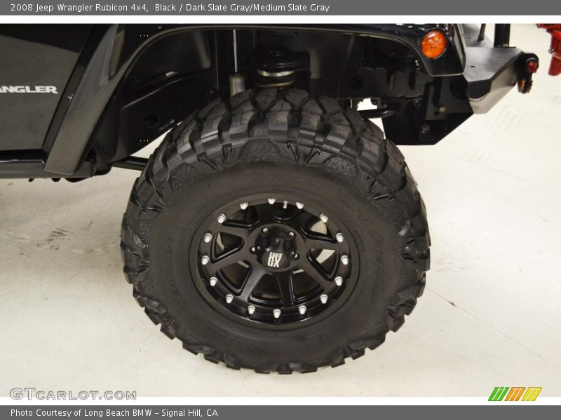 Black / Dark Slate Gray/Medium Slate Gray 2008 Jeep Wrangler Rubicon 4x4