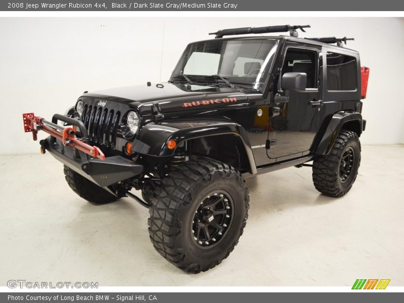 Black / Dark Slate Gray/Medium Slate Gray 2008 Jeep Wrangler Rubicon 4x4