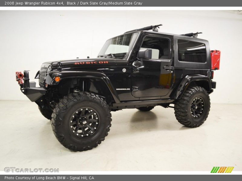 Black / Dark Slate Gray/Medium Slate Gray 2008 Jeep Wrangler Rubicon 4x4
