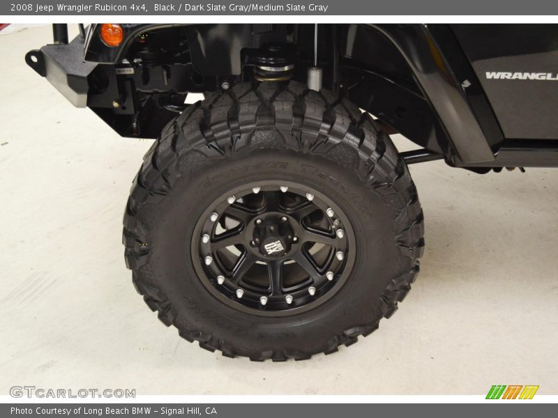 Black / Dark Slate Gray/Medium Slate Gray 2008 Jeep Wrangler Rubicon 4x4