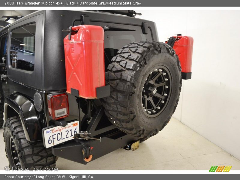 Black / Dark Slate Gray/Medium Slate Gray 2008 Jeep Wrangler Rubicon 4x4