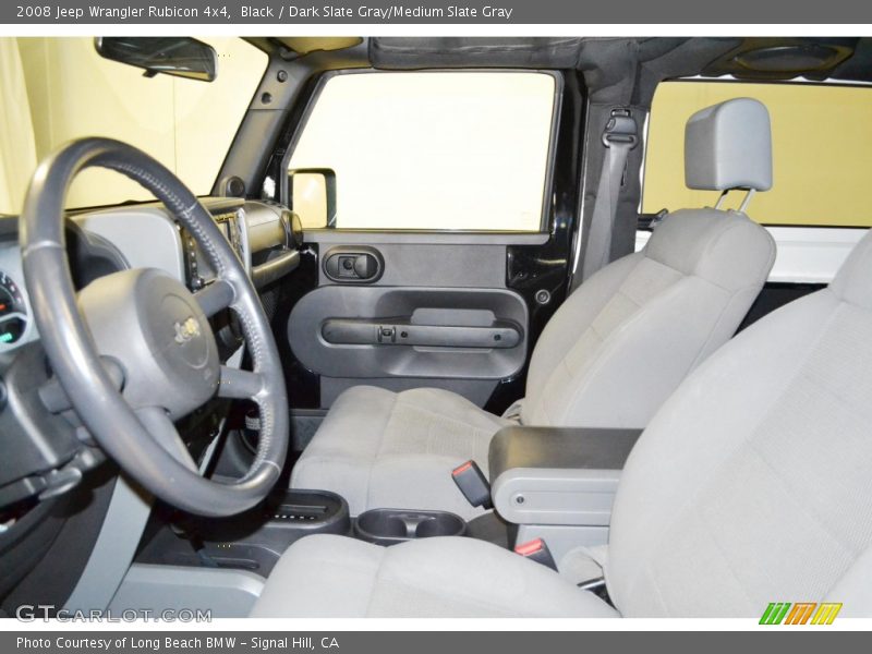 Black / Dark Slate Gray/Medium Slate Gray 2008 Jeep Wrangler Rubicon 4x4