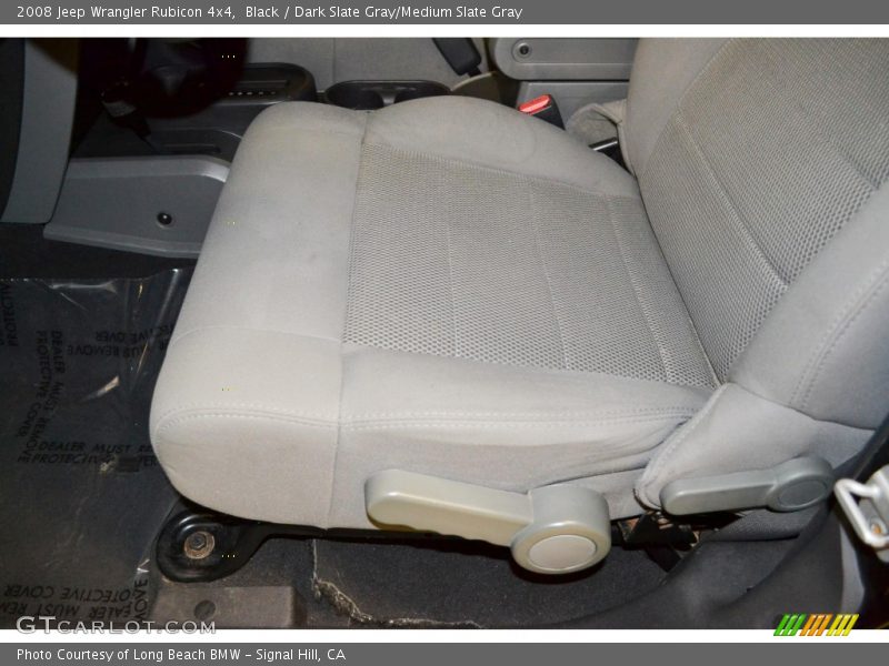 Black / Dark Slate Gray/Medium Slate Gray 2008 Jeep Wrangler Rubicon 4x4