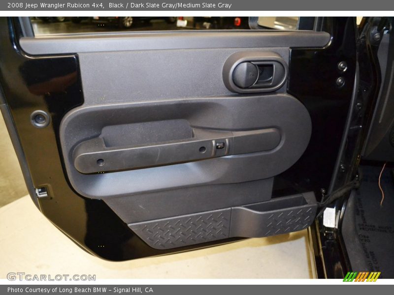 Black / Dark Slate Gray/Medium Slate Gray 2008 Jeep Wrangler Rubicon 4x4