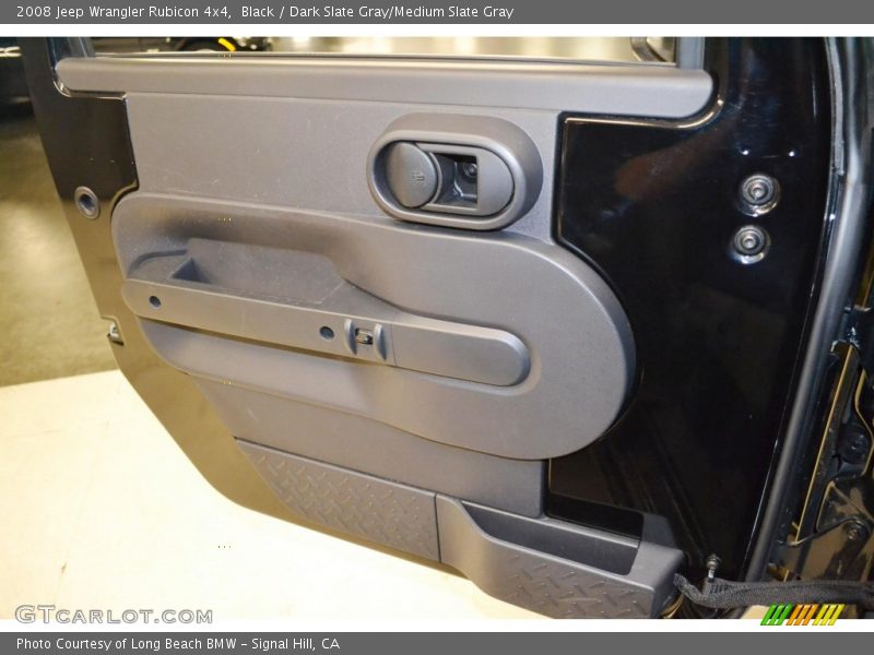 Black / Dark Slate Gray/Medium Slate Gray 2008 Jeep Wrangler Rubicon 4x4