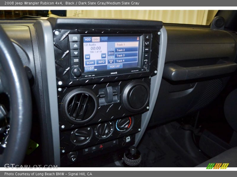 Black / Dark Slate Gray/Medium Slate Gray 2008 Jeep Wrangler Rubicon 4x4