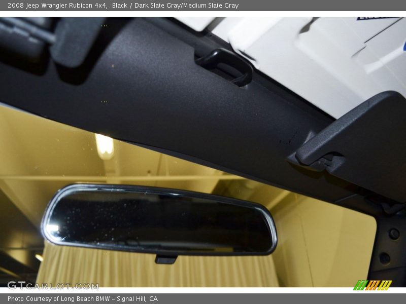 Black / Dark Slate Gray/Medium Slate Gray 2008 Jeep Wrangler Rubicon 4x4
