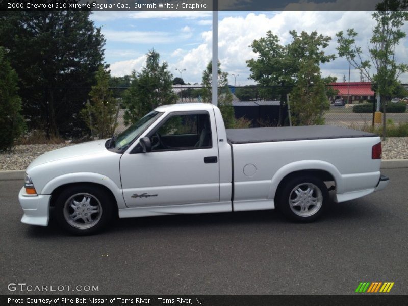  2000 S10 Xtreme Regular Cab Summit White