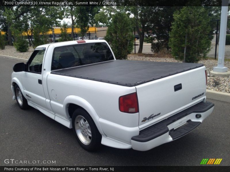 Summit White / Graphite 2000 Chevrolet S10 Xtreme Regular Cab