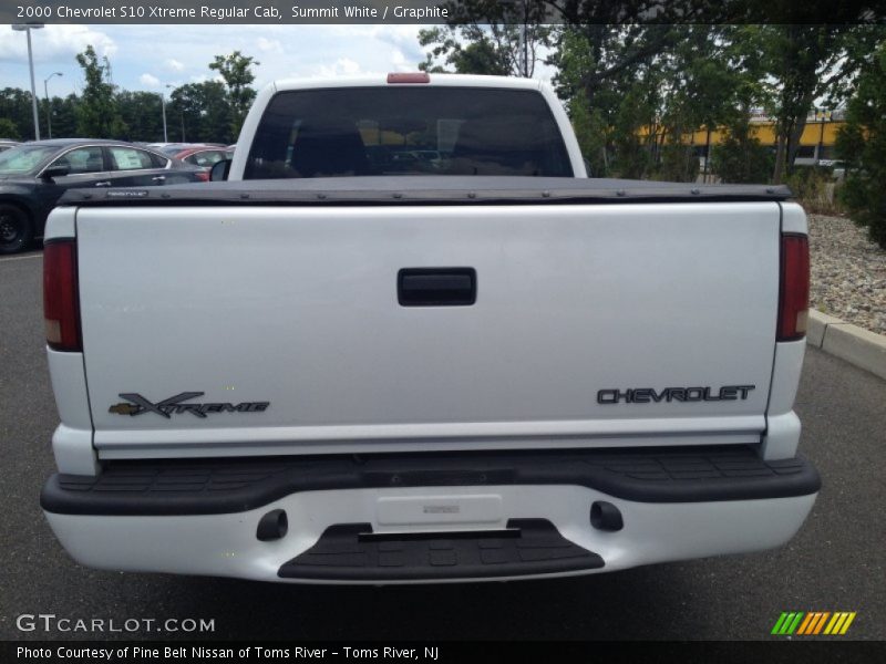 Summit White / Graphite 2000 Chevrolet S10 Xtreme Regular Cab