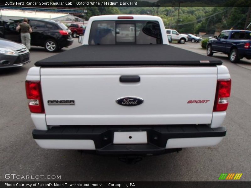 Oxford White / Medium Dark Flint 2009 Ford Ranger Sport Regular Cab