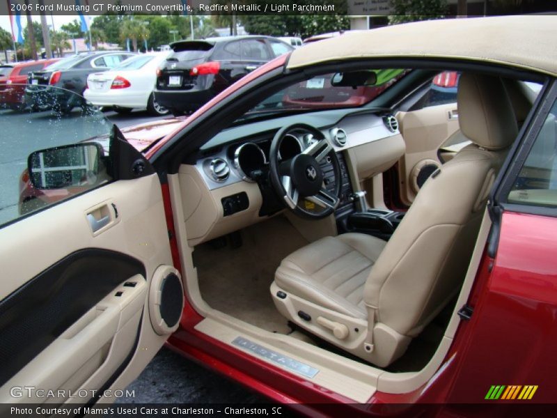 Redfire Metallic / Light Parchment 2006 Ford Mustang GT Premium Convertible