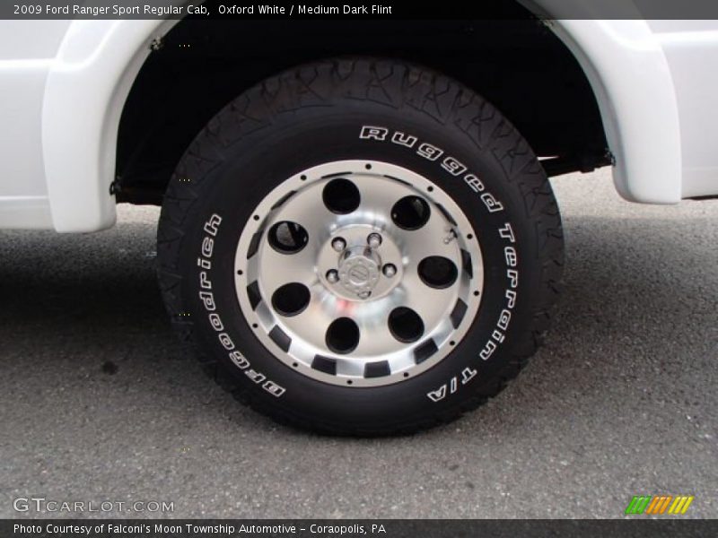 Oxford White / Medium Dark Flint 2009 Ford Ranger Sport Regular Cab