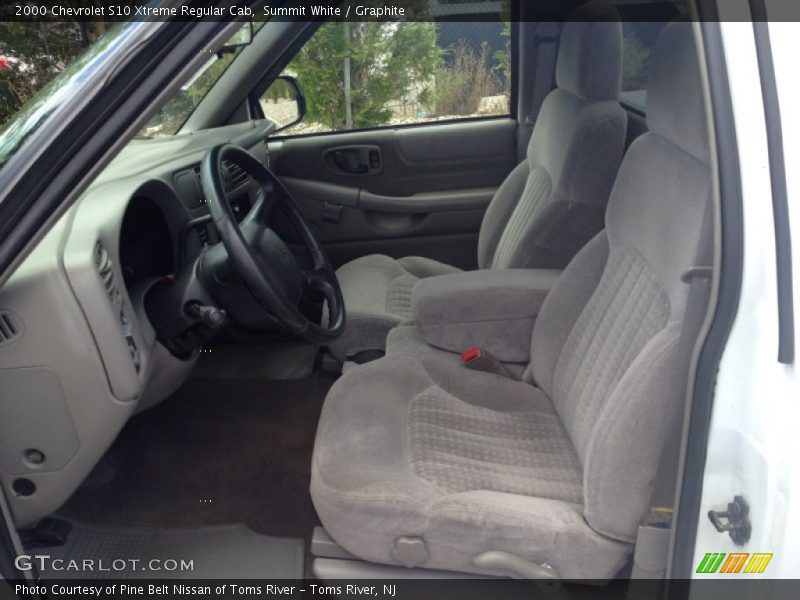 Front Seat of 2000 S10 Xtreme Regular Cab