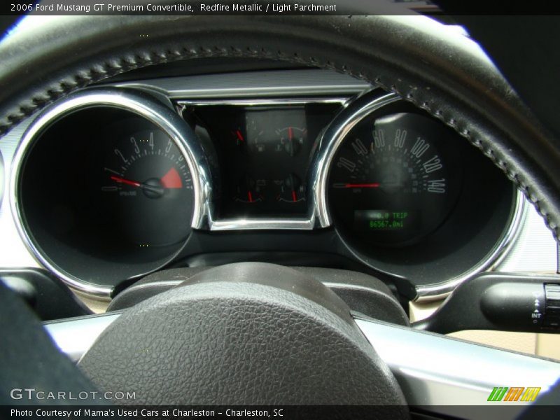 Redfire Metallic / Light Parchment 2006 Ford Mustang GT Premium Convertible