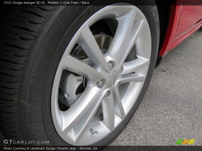 Redline 2-Coat Pearl / Black 2013 Dodge Avenger SE V6