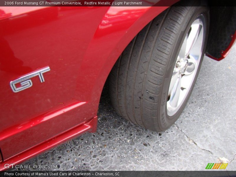 Redfire Metallic / Light Parchment 2006 Ford Mustang GT Premium Convertible