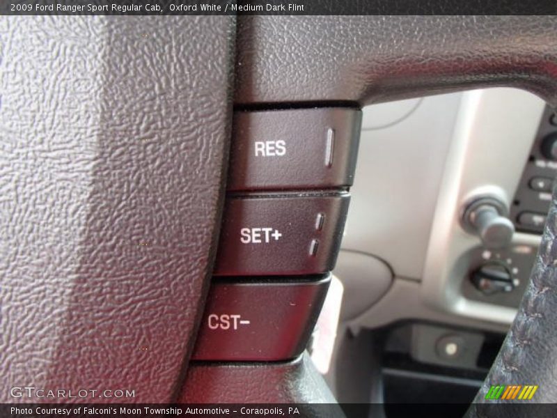 Oxford White / Medium Dark Flint 2009 Ford Ranger Sport Regular Cab