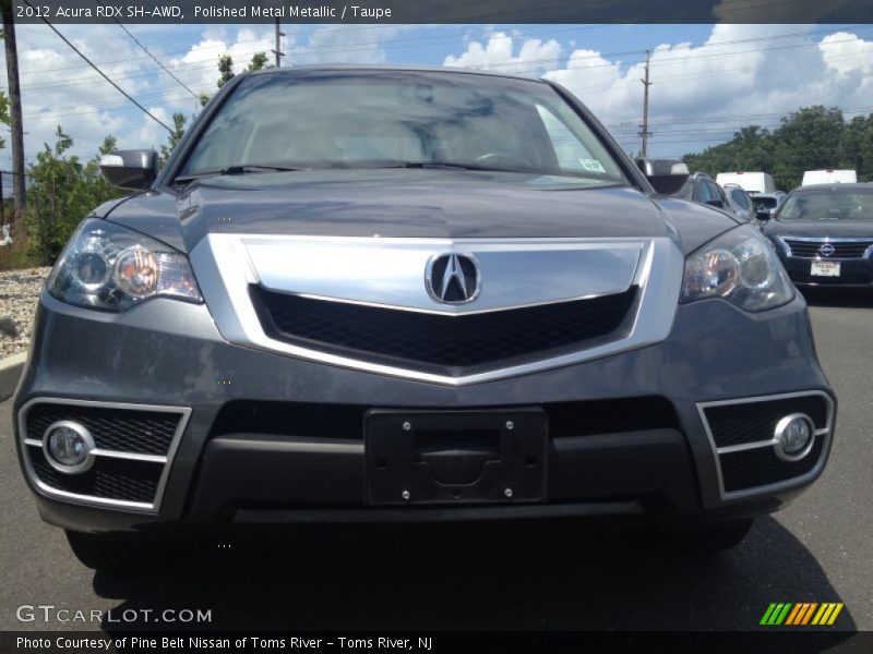 Polished Metal Metallic / Taupe 2012 Acura RDX SH-AWD