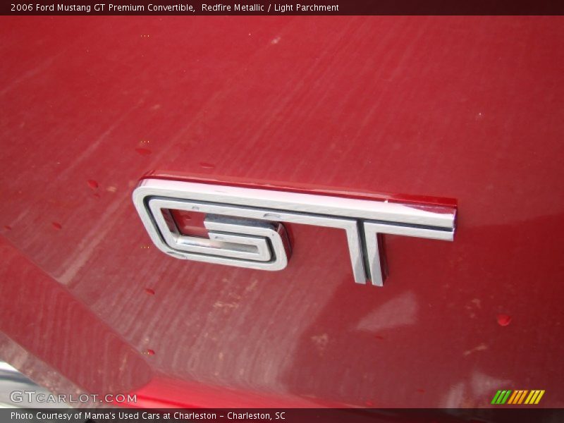 Redfire Metallic / Light Parchment 2006 Ford Mustang GT Premium Convertible