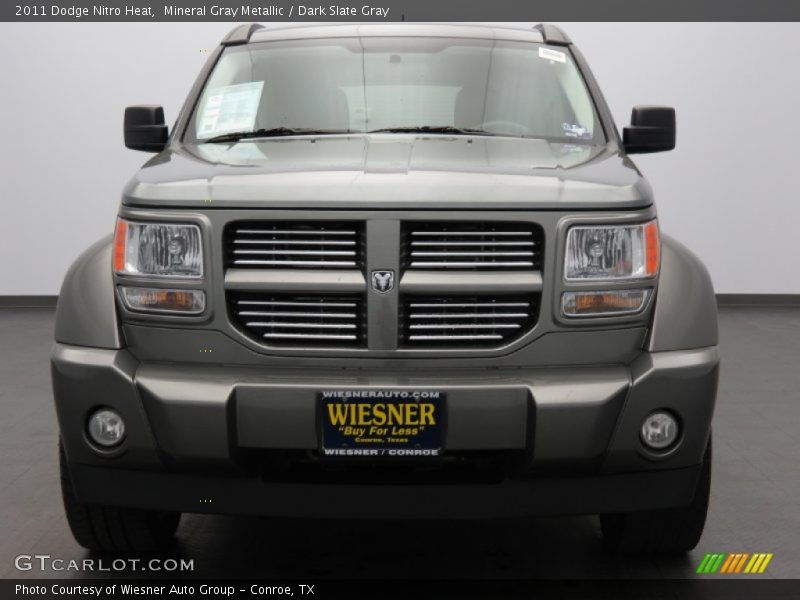 Mineral Gray Metallic / Dark Slate Gray 2011 Dodge Nitro Heat