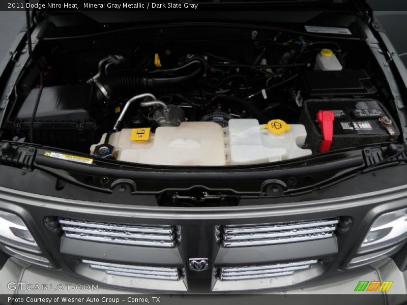 Mineral Gray Metallic / Dark Slate Gray 2011 Dodge Nitro Heat