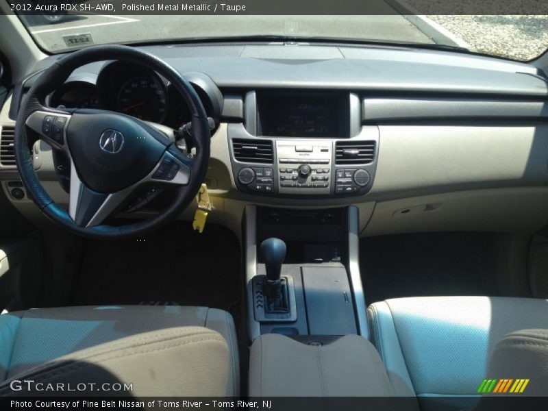 Polished Metal Metallic / Taupe 2012 Acura RDX SH-AWD