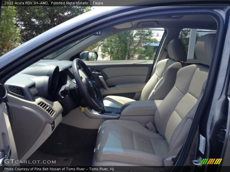 Polished Metal Metallic / Taupe 2012 Acura RDX SH-AWD