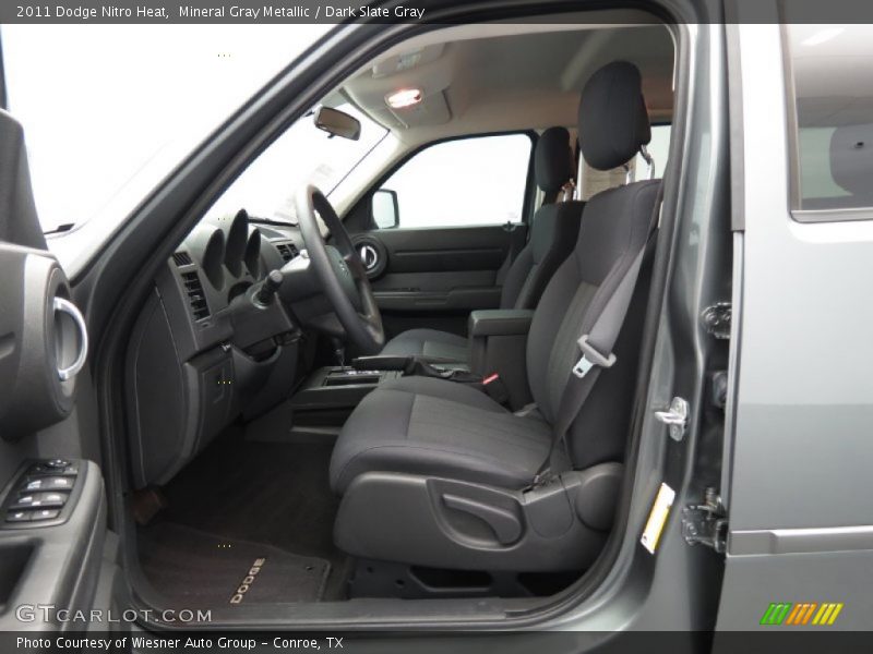 Mineral Gray Metallic / Dark Slate Gray 2011 Dodge Nitro Heat