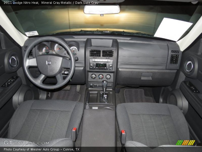 Mineral Gray Metallic / Dark Slate Gray 2011 Dodge Nitro Heat