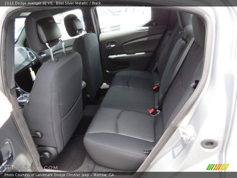 Billet Silver Metallic / Black 2013 Dodge Avenger SE V6