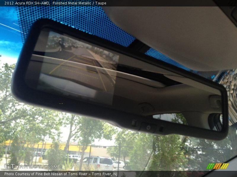 Polished Metal Metallic / Taupe 2012 Acura RDX SH-AWD