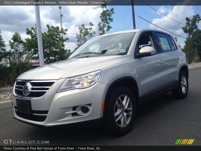 Reflex Silver Metallic / Charcoal 2011 Volkswagen Tiguan S 4Motion