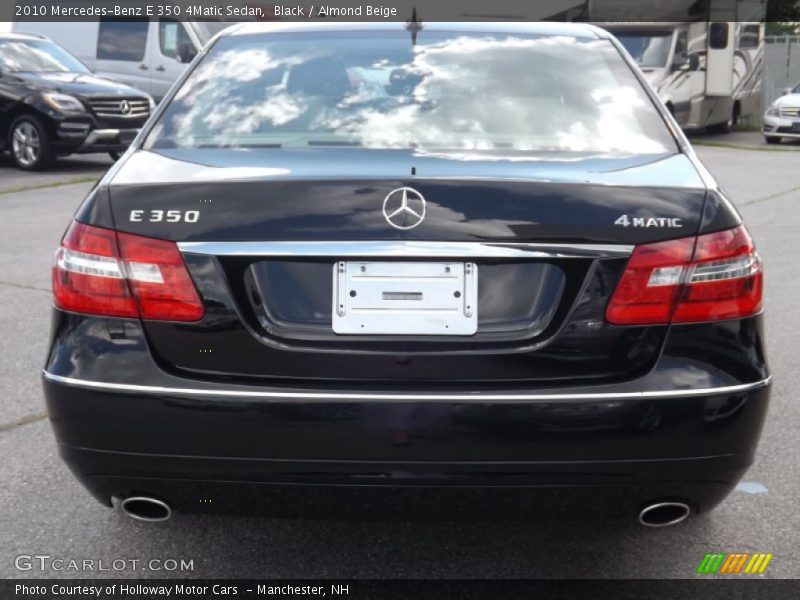 Black / Almond Beige 2010 Mercedes-Benz E 350 4Matic Sedan