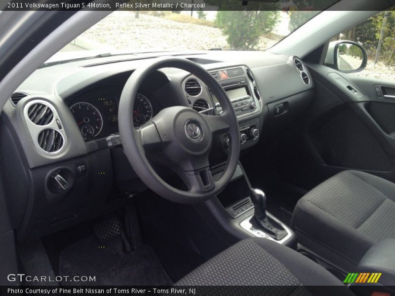 Reflex Silver Metallic / Charcoal 2011 Volkswagen Tiguan S 4Motion