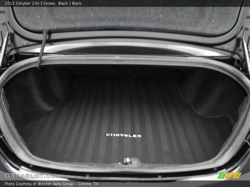 Black / Black 2013 Chrysler 200 S Sedan
