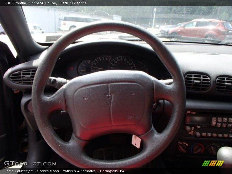 Black / Graphite 2002 Pontiac Sunfire SE Coupe