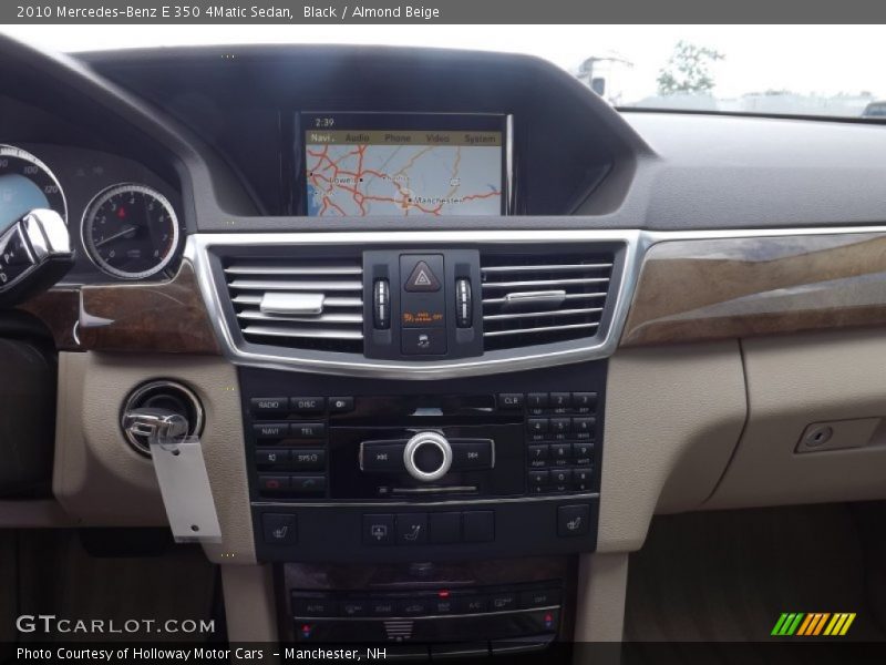 Black / Almond Beige 2010 Mercedes-Benz E 350 4Matic Sedan