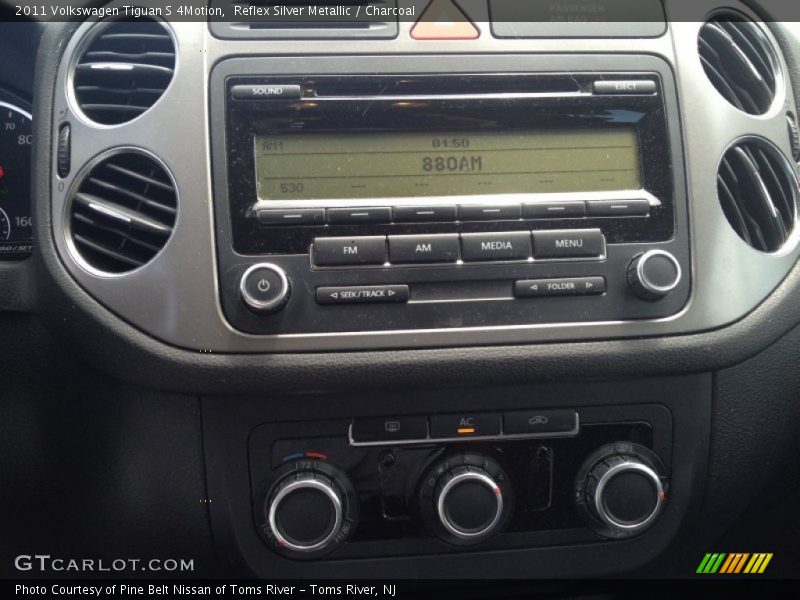 Reflex Silver Metallic / Charcoal 2011 Volkswagen Tiguan S 4Motion