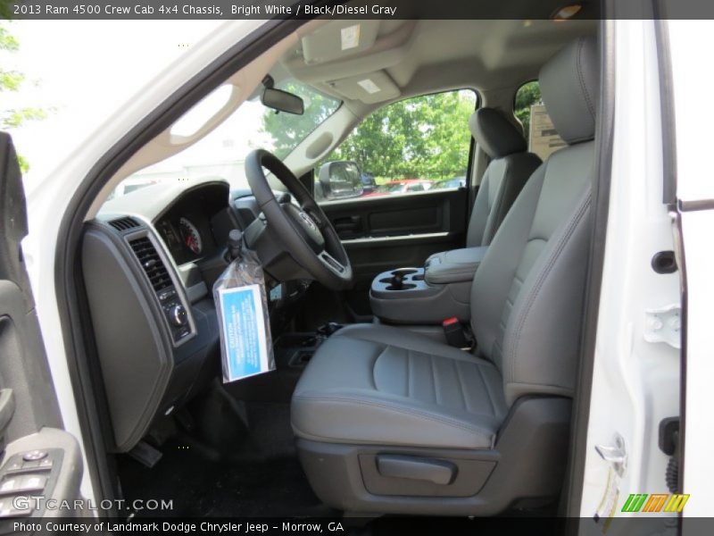 Bright White / Black/Diesel Gray 2013 Ram 4500 Crew Cab 4x4 Chassis