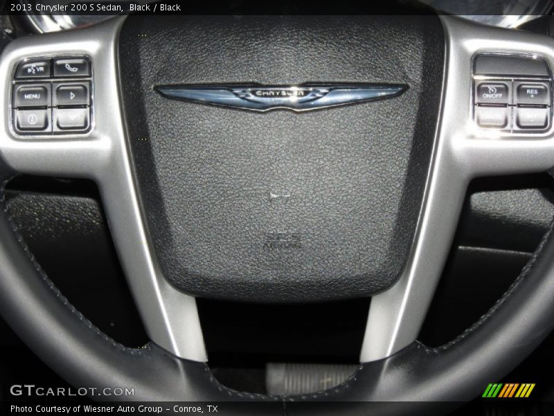 Black / Black 2013 Chrysler 200 S Sedan