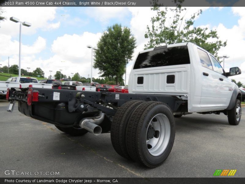Bright White / Black/Diesel Gray 2013 Ram 4500 Crew Cab 4x4 Chassis