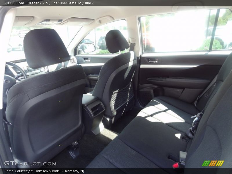 Ice Silver Metallic / Black 2013 Subaru Outback 2.5i
