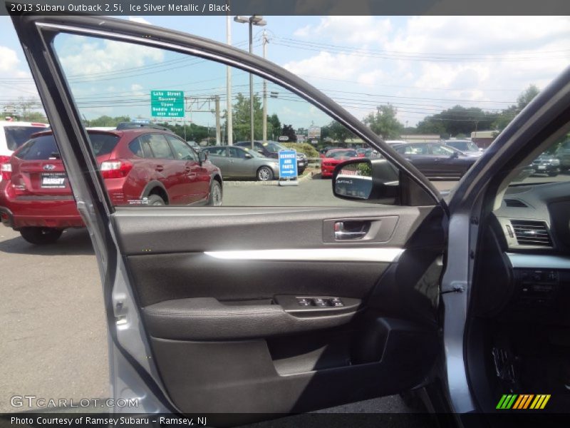 Ice Silver Metallic / Black 2013 Subaru Outback 2.5i