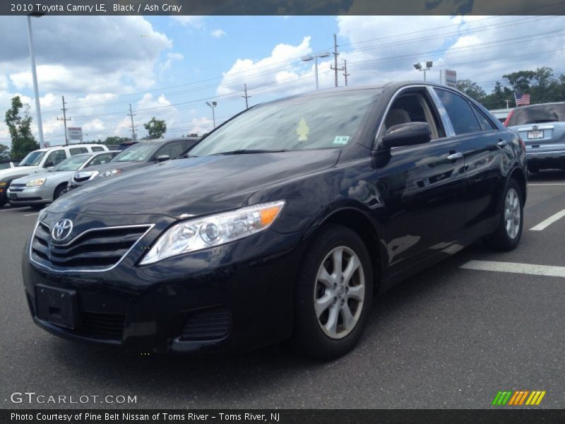 Black / Ash Gray 2010 Toyota Camry LE