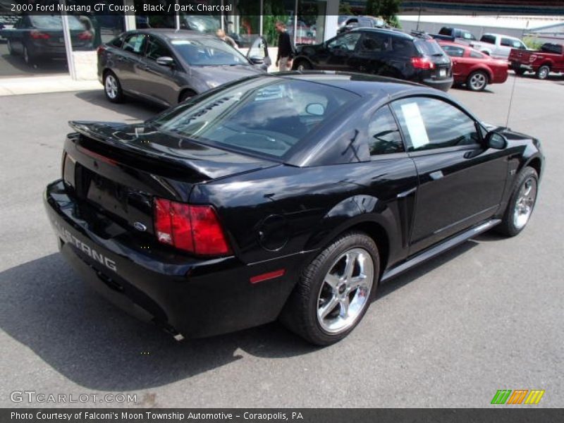 Black / Dark Charcoal 2000 Ford Mustang GT Coupe