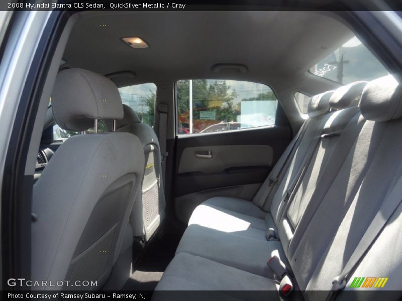 QuickSilver Metallic / Gray 2008 Hyundai Elantra GLS Sedan