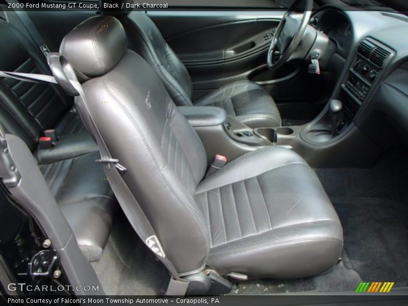 Black / Dark Charcoal 2000 Ford Mustang GT Coupe