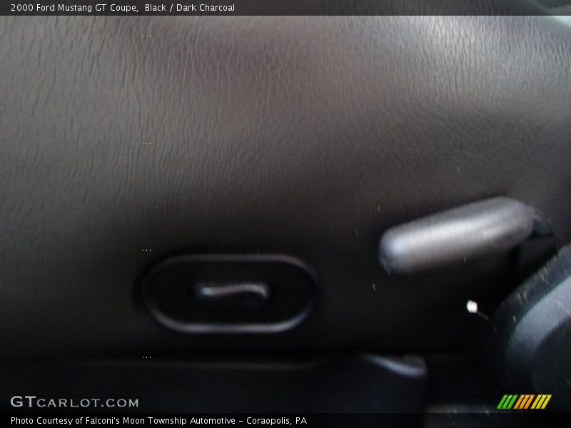 Black / Dark Charcoal 2000 Ford Mustang GT Coupe