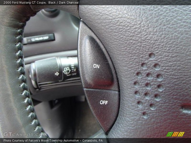 Black / Dark Charcoal 2000 Ford Mustang GT Coupe